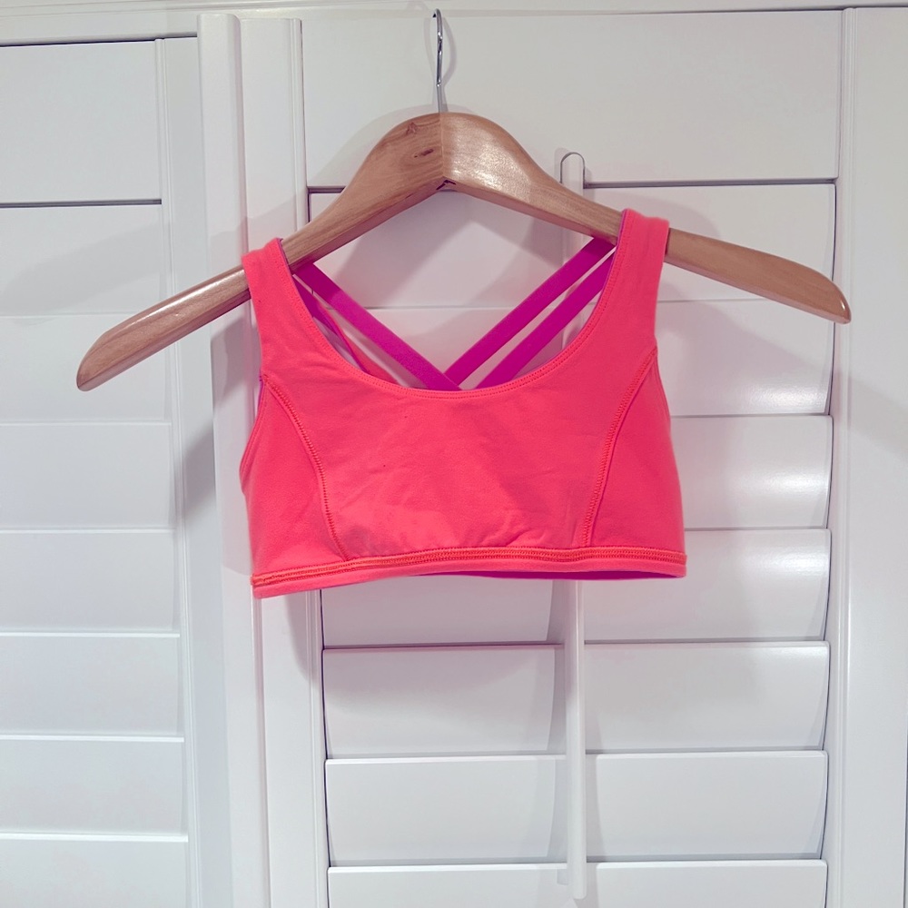 Ivviva reversible sport bra and Athleta girl capri pant set size 10-12